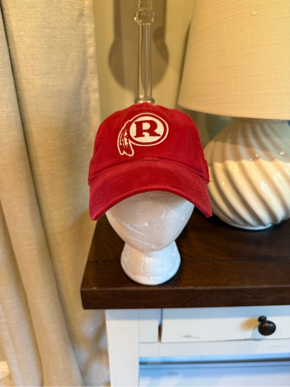 Vintage Reebok Washington Redskins Distressed Hat size S/M